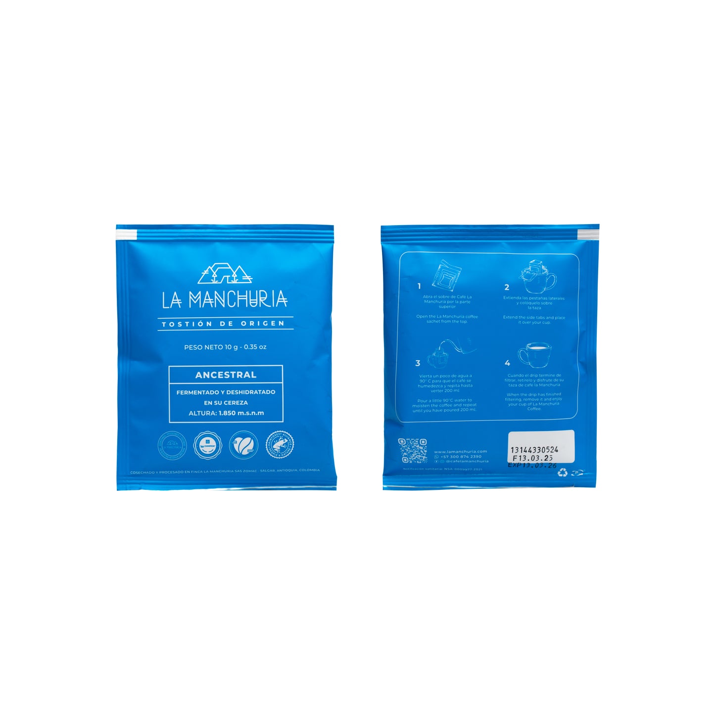 Drips De Café Natural