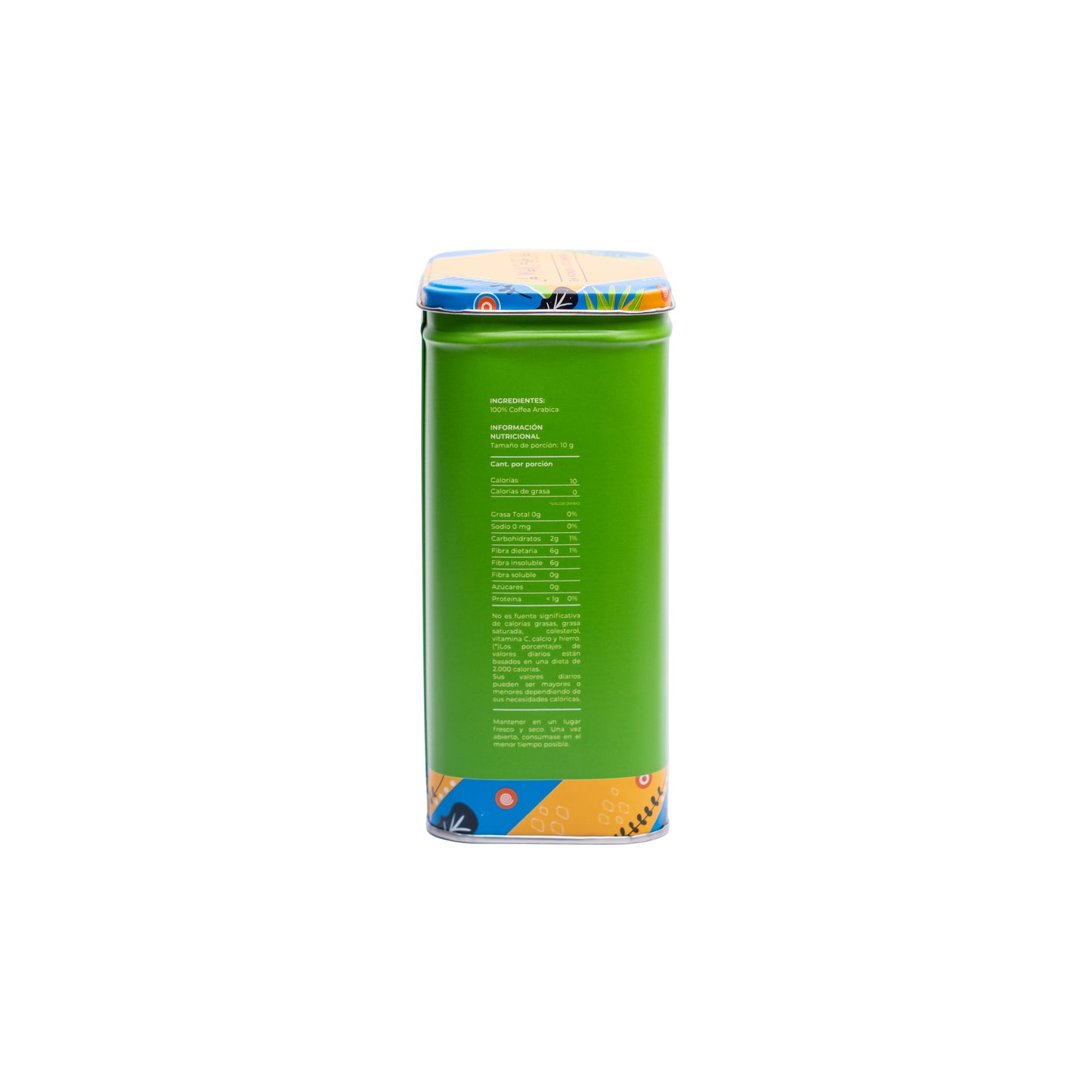 Metal Box of Bourbon Rosé coffee - Privilegio