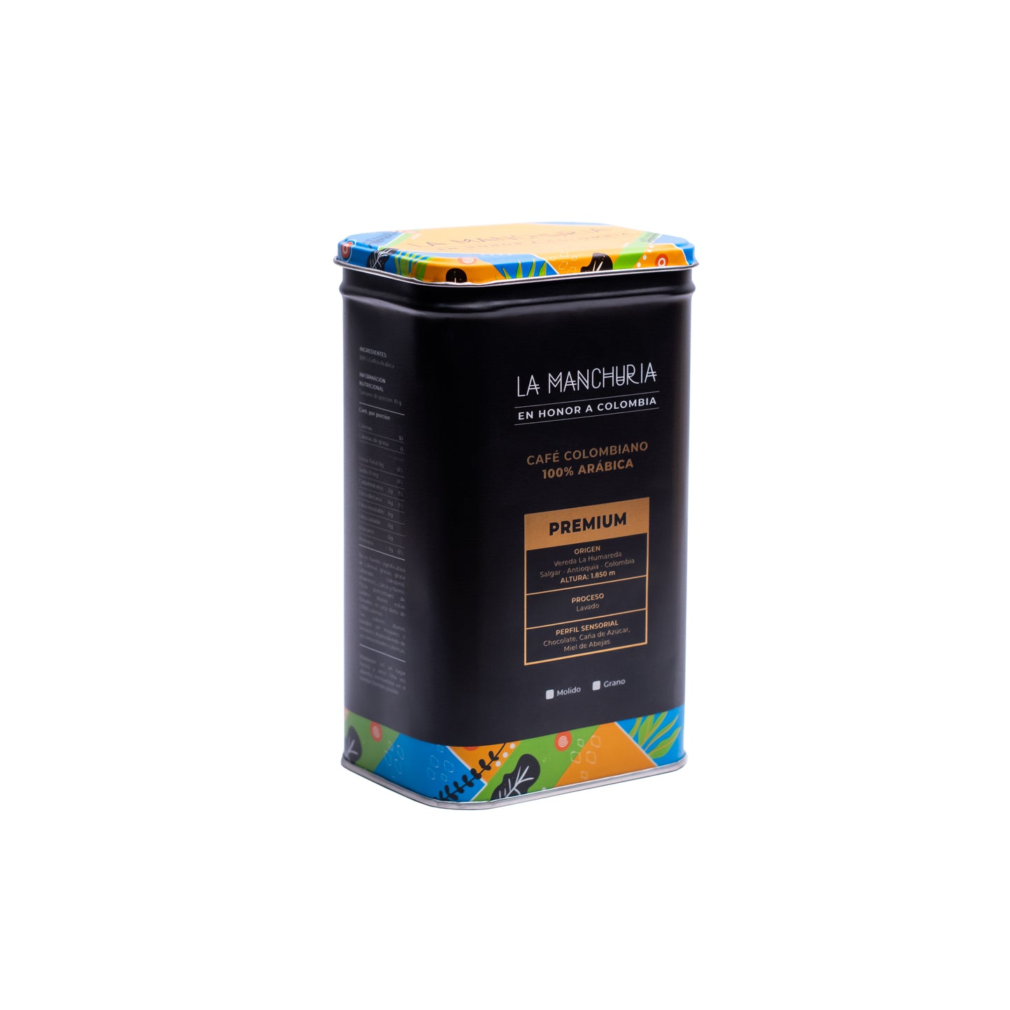 Caja Metálica Café Premium