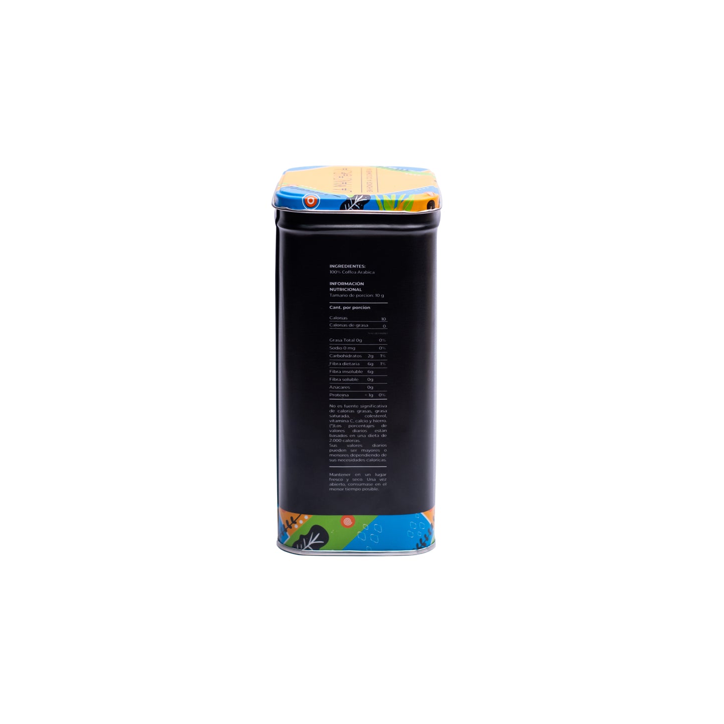 Caja Metálica Café Premium