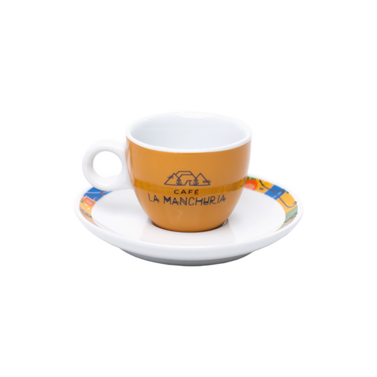 Juego de Taza y Plato Café Espresso