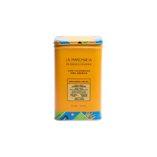 Caja Metálica Café Caturra Chiroso - Eduardo Vélez