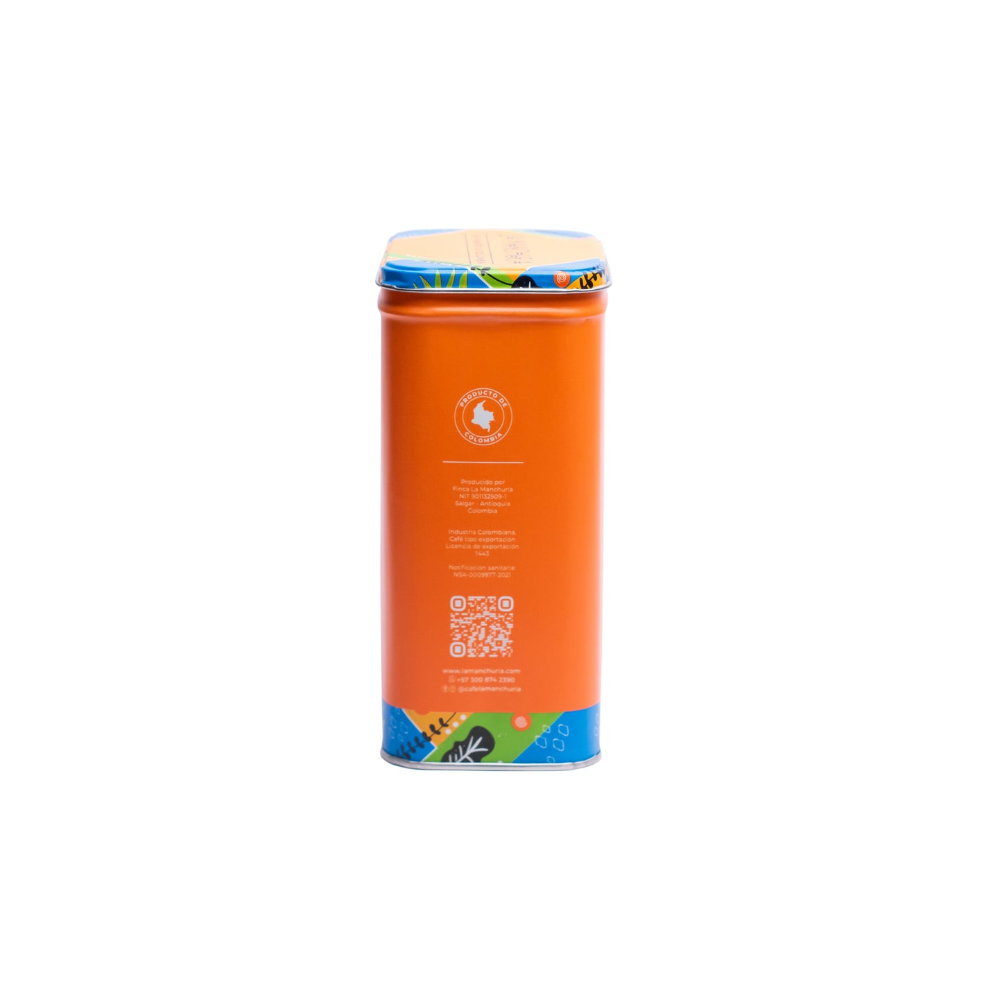 CAJA METALICA CAFÉ HONEY