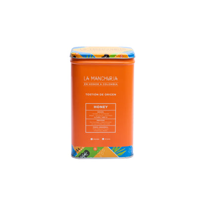 CAJA METALICA CAFÉ HONEY