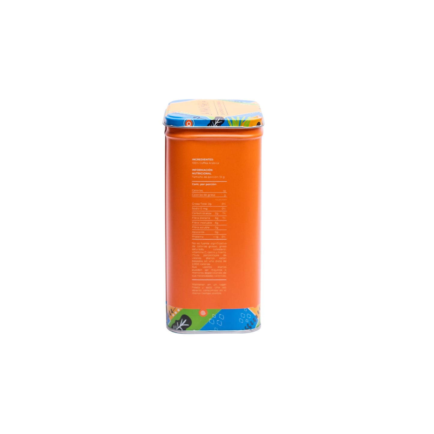 CAJA METALICA CAFÉ HONEY
