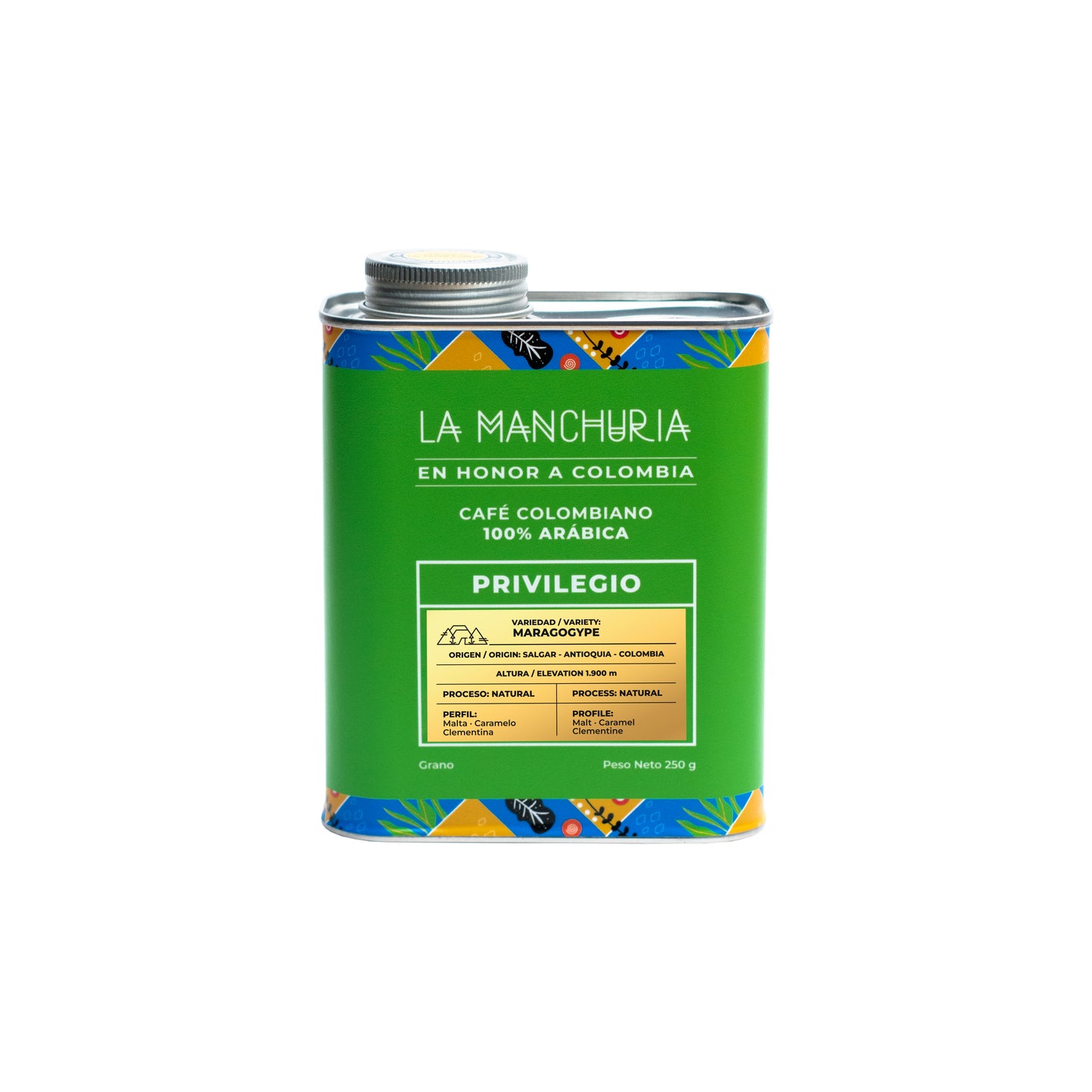 Café Maragogype - Privilegio Contenedor Lata