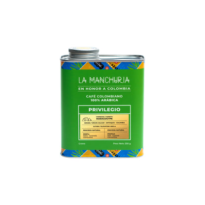 Café Maragogype - Privilegio Contenedor Lata