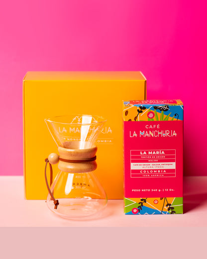 Homenaje a la mujer Kit Chemex