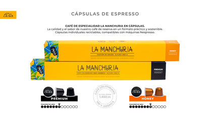 Cápsulas de café premium